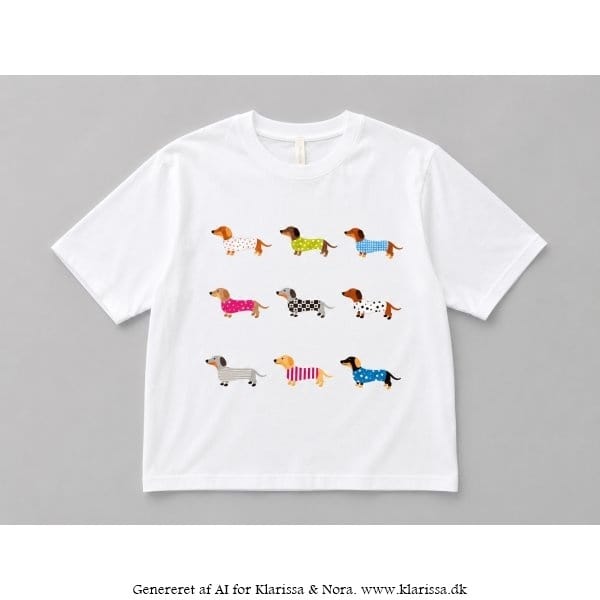 1. Gravhunde t-shirt