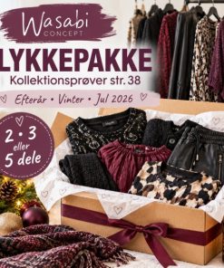 Wasabi Lykkepakke med kollektionsprøver str. 38
