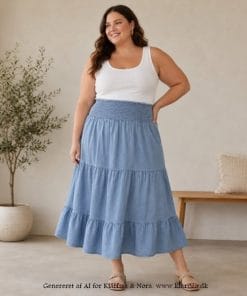 9797 Plus Size nederdel fra Vanting