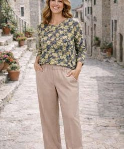 Bliss pants fra Ofelia. Sand