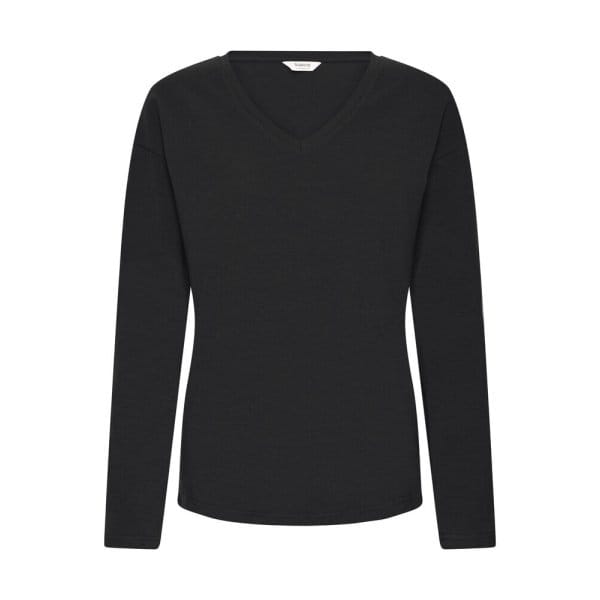 ByPamila bluse detalje. Sort