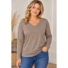 ByPamila bluse fra b.young. Valnød melange