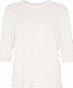 Clera strik pullover. Råhvid (1)
