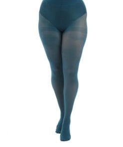 Dark Teal 50 denier tights fra Pamela Mann