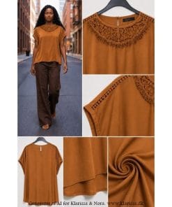 Fillis bluse kanel detalje