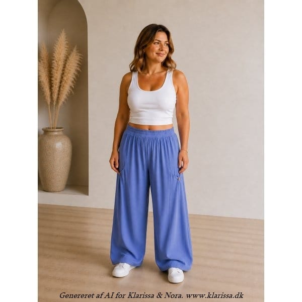 Harmony pants fra New Collection. Blå