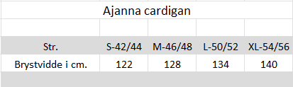 Mål Ajanna cardigan (1)