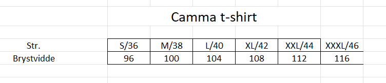 Mål Camma t-shirt (1)