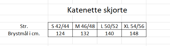 Mål Katenette skjorte (1)