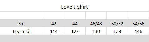 Mål Love t-shirt