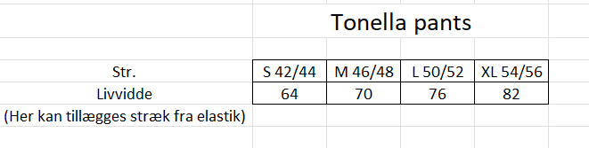 Mål Tonella pants