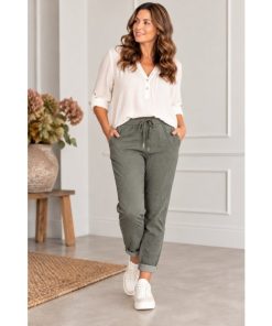 Magic pants fra MAPP. Mos grøn