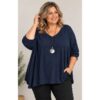 Mie bluse fra Janne K. Navy
