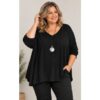 Mie bluse fra Janne K. Sort