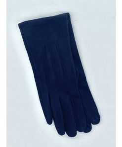 Navy strækbare handsker fra Just d´lux