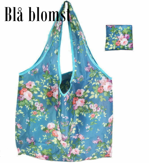 Net fra Pippi Fashion. Blå blomst