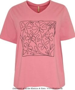 Nianna t-shirt detalje rosa