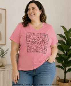 Nianna t-shirt fra Cassiopeia. Rosa