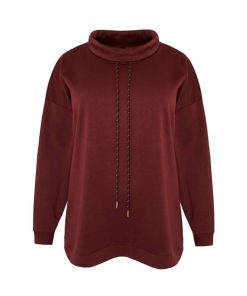 Rimel bluse fra Ofelia. Bordeaux