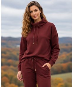 Rimel bluse fra Ofelia. Bordeaux