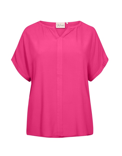 Sia 1 bluse fra Wasabi. Pink front