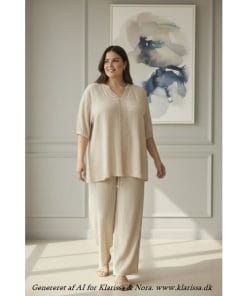 Tonella pants fra Cassiopeia – plus size crepe viskose bukser