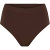 Tulle rib midi trusser fra Tim & Simonsen. Chokolade