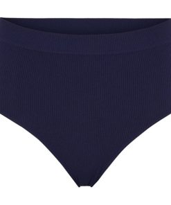 Tulle rib midi trusser fra Tim & Simonsen. Navy