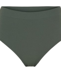 Tulle rib midi trusser fra Tim & Simonsen. Oliven