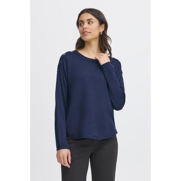 Zubasic pullover 140 fra Fransa. Navy