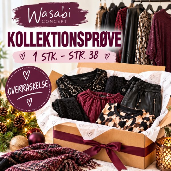 Wasabi kollektionsprøve 1 stk.